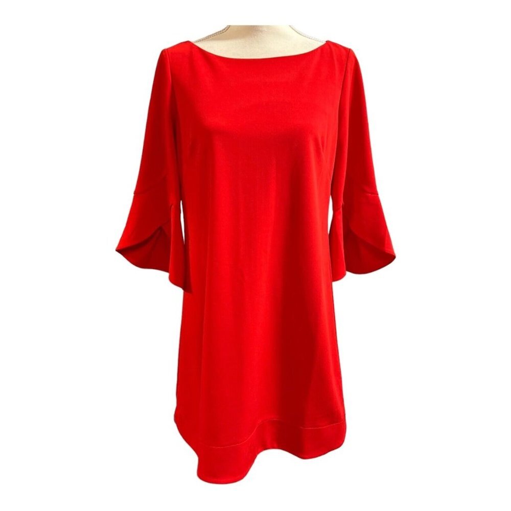 Vince Camuto Red Midi Dress